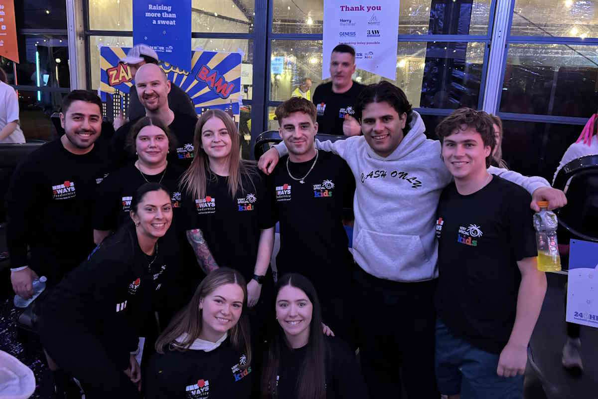 The 5Ways team at the VSK Treadmill Challenge